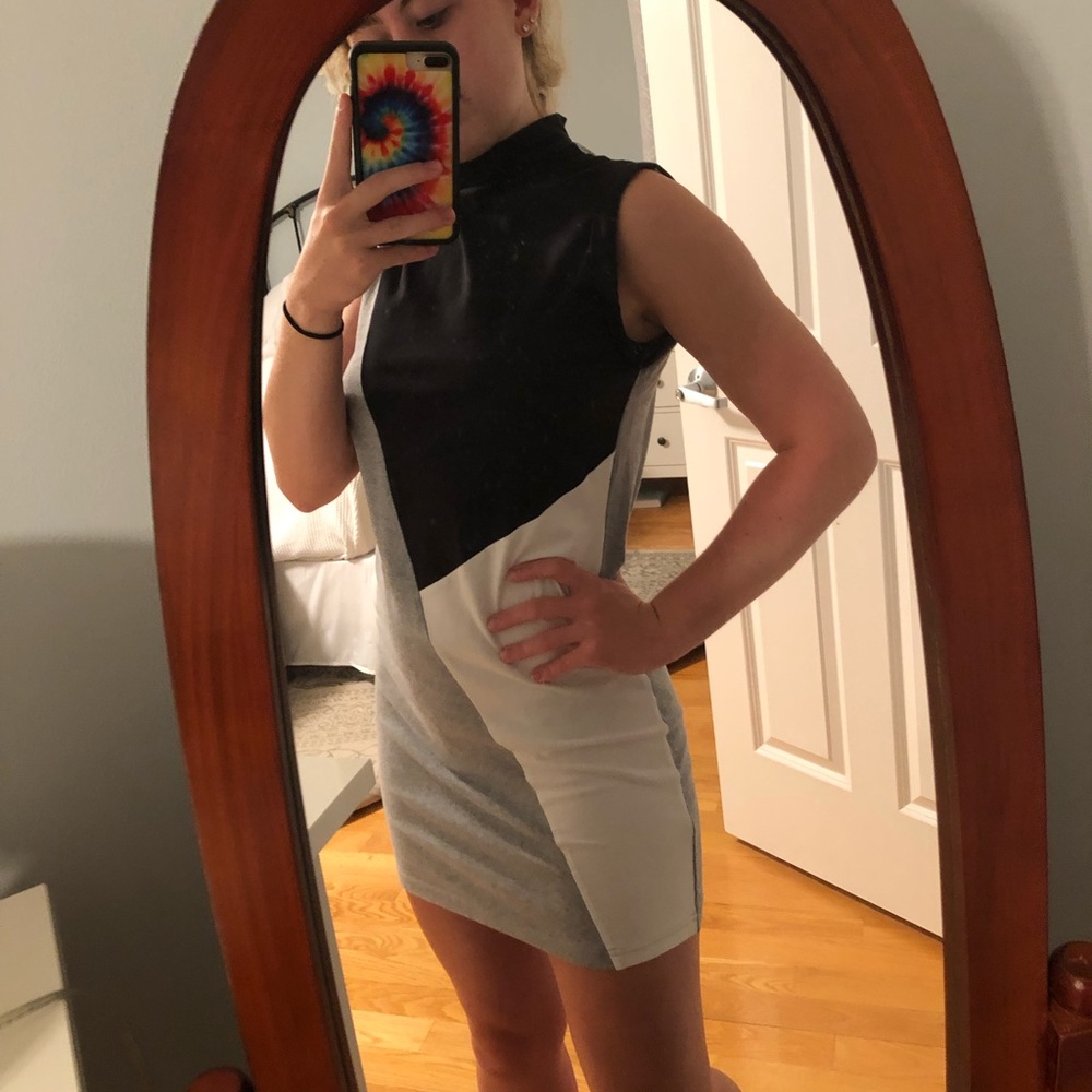 Colorblock dress